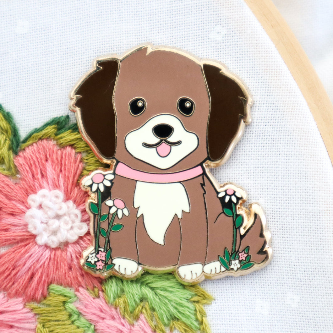 Needle Minder - Daisy Puppy by Beverly McCullough