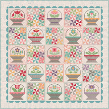 Load image into Gallery viewer, RESERVATION - Backing Set Flower Basket Sampler Sew Along Quilt by Lori Holt