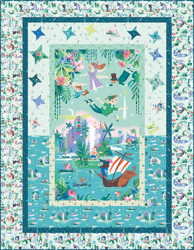 RESERVATION - Forever Neverland Panel Boxed Quilt Kit by The RBD Designers