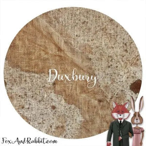 36 Count Linen - 18" x 26" Duxbury by Fox and Rabbit