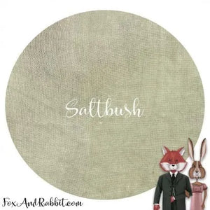 32 Count Linen - 18" x 27" Saltbush by Fox and Rabbit