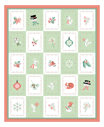 Frost and Flurry Panel by Sheri McCulley for Poppie Cotton