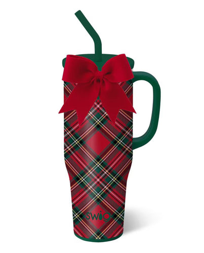 Swig Life Christmas Plaid Mega Mug - 40 oz by Swig Life