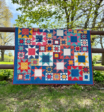 Load image into Gallery viewer, EXCLUSIVE! Americana Patriotic Picnic Quilt Kit by Lori Holt