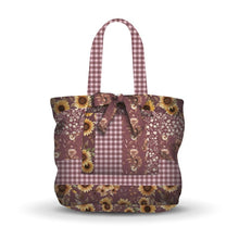 Load image into Gallery viewer, RESERVATION - Harvest on the Prairie Cottage Core Tote Home Dec Panel Wine by Modern Prairie
