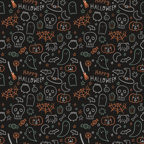 COMING SOON - Frank and Friends Halloween Icons Black by My Mind's Eye