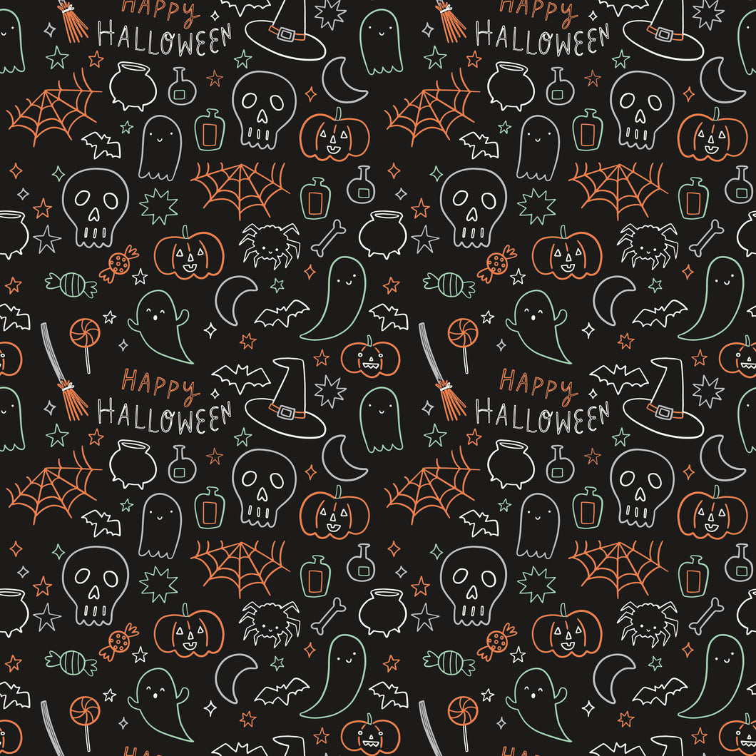 COMING SOON - Frank and Friends Halloween Icons Black by My Mind's Eye