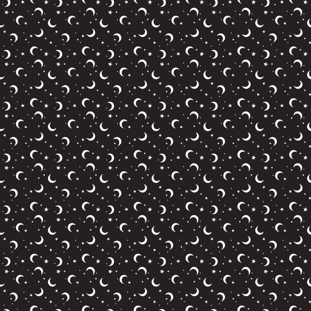 COMING SOON - Frank and Friends Moon and Stars Black by My Mind's Eye