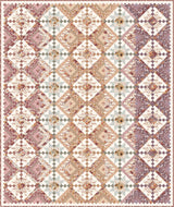 Evening on the Prairie Laura's Log Cabin Boxed Quilt Kit by Modern Prairie