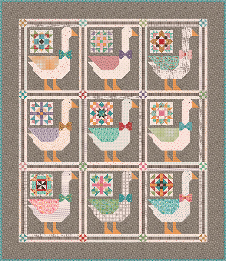 RESERVATION - Gentler Times Quilts Seeds Block of the Month by Lori Holt