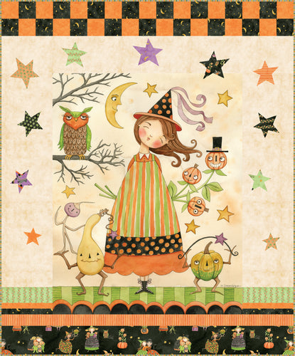 RESERVATION - Ghoul Friends Panel Boxed Quilt Kit by Teresa Kogut