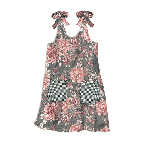 A Walk on the Prairie - Prairie Pinafore Panel Sage Gray by Modern Prairie