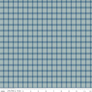 Chunky Thread Home Decor Plaid Denim by Lori Holt