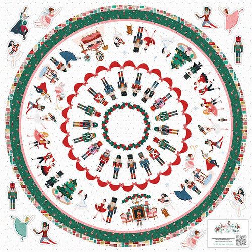 RESERVATION - Nutcracker Tradition Nutcracker Home Decor Tree Skirt Panel by Jennifer Long