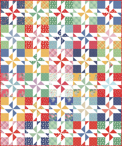 RESERVATION - Simple Pleasures Skip A Beat Boxed Quilt Kit by American Jane