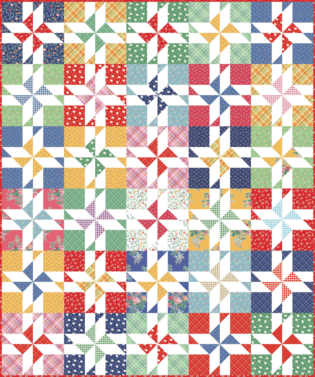 RESERVATION - Simple Pleasures Skip A Beat Boxed Quilt Kit by American Jane