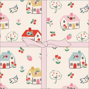 Home Sweet Home 10" Stacker by Elea Lutz for Poppie Cotton