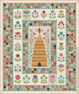 Gentler Times Honey Bee Garden Sew Along Quilt Kit by Lori Holt