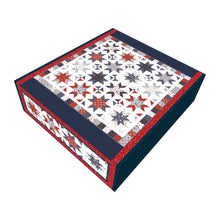 Load image into Gallery viewer, RESERVATION - Stars and Stripes Forever Sparklers Boxed Quilt Kit by Wendy Sheppard