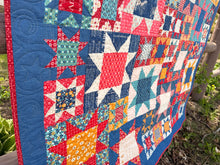 Load image into Gallery viewer, EXCLUSIVE! Americana Patriotic Picnic Quilt Kit by Lori Holt