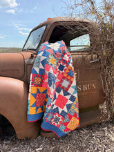 Load image into Gallery viewer, EXCLUSIVE! Americana Patriotic Picnic Quilt Kit by Lori Holt