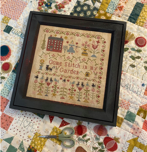 Come Stitch in My Garden by Pansy Patch Stitchery