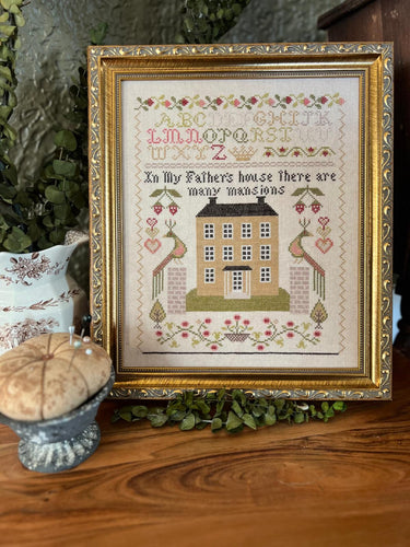 Many Mansions by Annie Beez Folkart