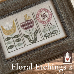 Floral Etchings 2 by Heart in Hand