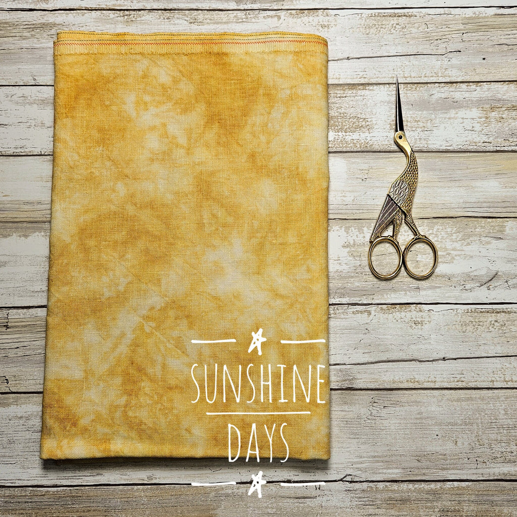 36 Count Linen - 17 x 26 Sunshine Days by Lapin Loops