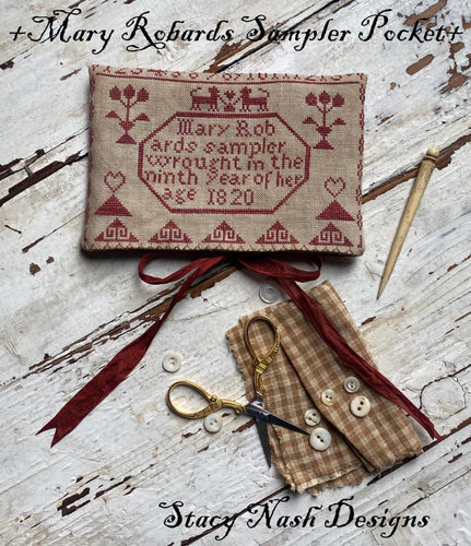 Mary Robard's Sampler Pocket by Stacy Nash