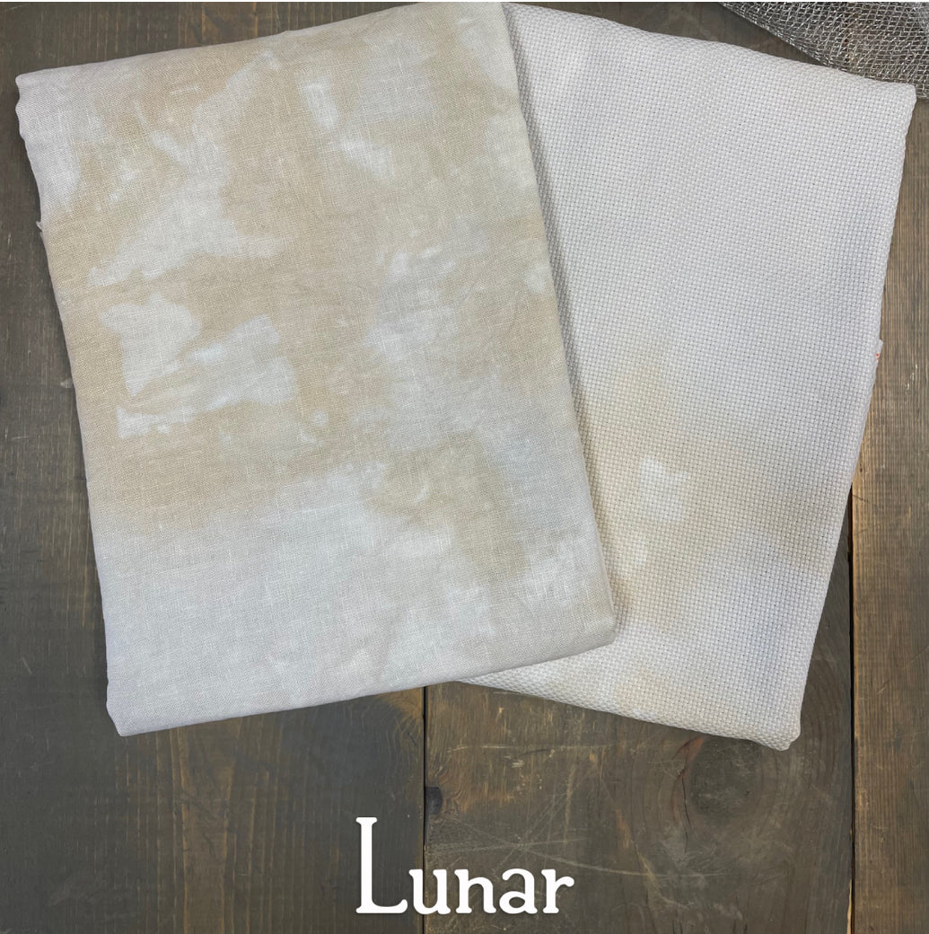25 Count Lugana - 18 x 27 Lunar by Forbidden Fiber Co.