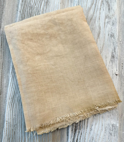 40 Count Linen - Graham Cracker Fat Quarter by Shakespeare's Peddler