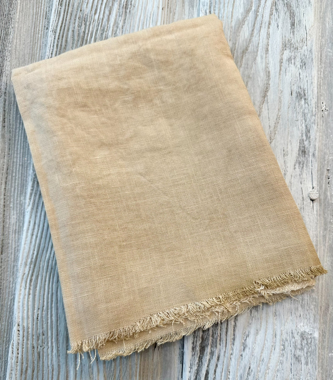 40 Count Linen - Graham Cracker Fat Quarter by Shakespeare's Peddler