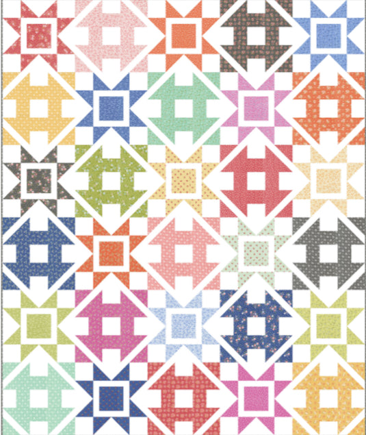 Cali and Co Dashing Quilt Kit by Corey Yoder