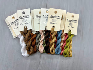 Fall on the Farm COMPLETE FANCY FLOSS KIT by Classic Color Works