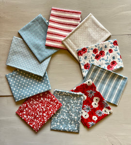 Fat Quarter Friends with Moda - July 2024