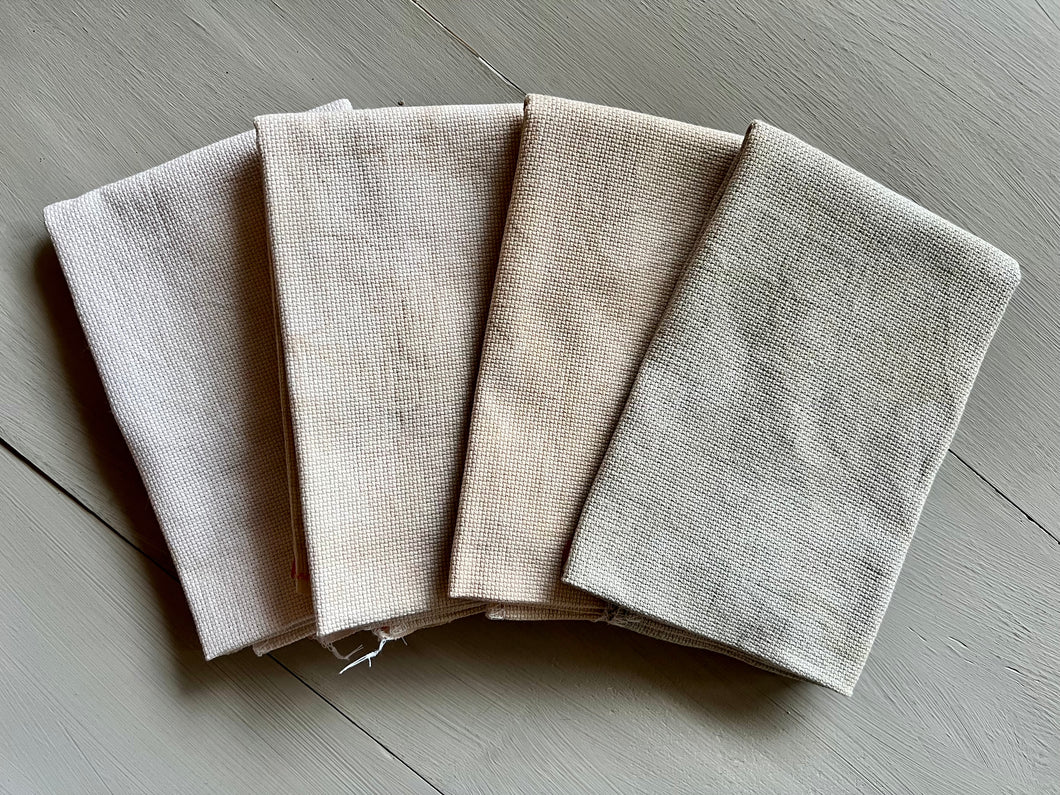 36 Count Linen - Fat Quarter Bundle Neutrals by Picture This Plus
