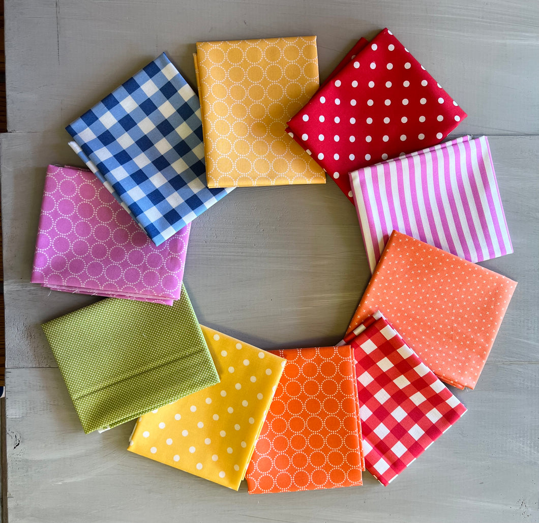 Fat Quarter Friends with Moda - March 2025