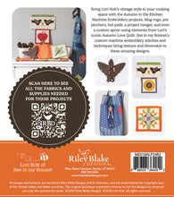 Load image into Gallery viewer, Machine Embroidery - Autumn in the Kitchen Projects USB PATTERN ONLY by Lori Holt