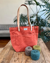 Load image into Gallery viewer, Knitting and Crochet Project Tote Bag - Various Colors by Artifact