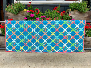 EXCLUSIVE - Double Lush Velvet Blanket Kit - First Blooms by Heather Peterson