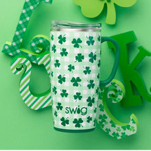 Load image into Gallery viewer, Swig Life - Shamrock the Block Travel Mug 22 oz by Swig Life