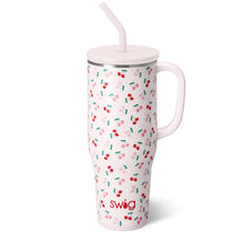 Load image into Gallery viewer, Swig Life - Cherry Pie Mega Mug 40 oz by Swig Life