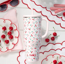 Load image into Gallery viewer, Swig Life - Cherry Pie Mega Mug 40 oz by Swig Life