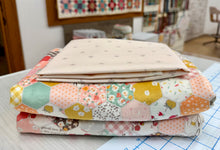 Load image into Gallery viewer, EXCLUSIVE - Double Lush Velvet Blanket Kit - BloomBerry Hexies by Minki Kim