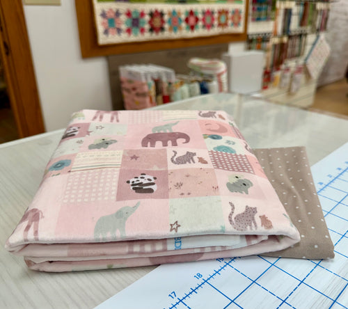 EXCLUSIVE - Double Lush Velvet Blanket Kit - Pink Safari Stargazing by The RBD Designers