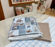 EXCLUSIVE - Double Lush Velvet Blanket Kit - Blue Safari Stargazing by The RBD Designers
