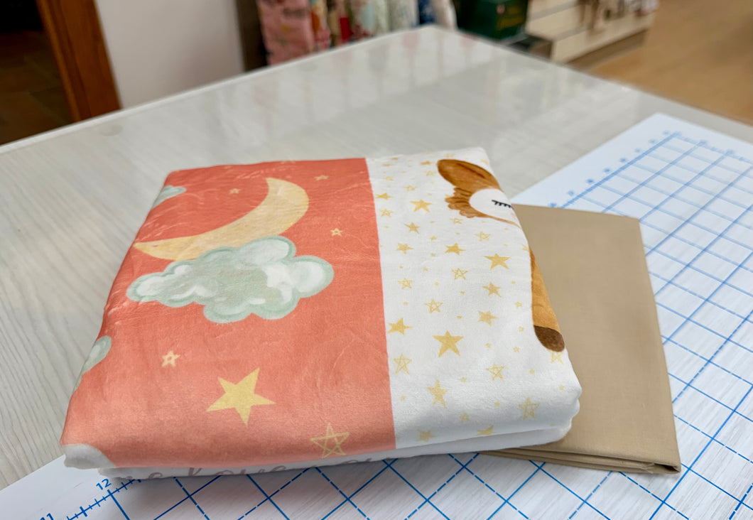 EXCLUSIVE - Double Lush Velvet Blanket Kit - It's a Girl by Echo Park Paper Co.