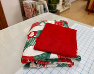 EXCLUSIVE - Double Lush Velvet Blanket Kit - Merry Little Christmas by My Mind's Eye