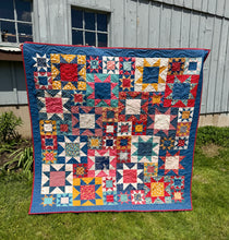Load image into Gallery viewer, EXCLUSIVE! Americana Patriotic Picnic Quilt Kit by Lori Holt